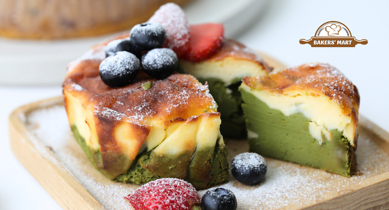 Bật mí công thức làm Phô Mai Cháy Marble Matcha ngon mê ly, ai ăn cũng thích! 1 Công thức làm Bánh Marble Matcha