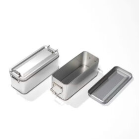 Hộp Thiếc Chữ Nhật Đựng Bánh