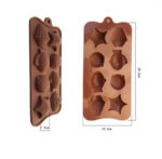 Khuôn Silicon Hình Sò Sao Biển D0781-D0764 - Ảnh 2