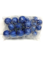 Set 4 Size Quả Châu Trang Trí Màu Nhũ Xanh Dương Đậm (40 Quả) - Ảnh 2
