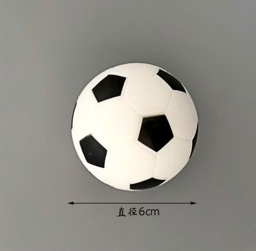 trai banh nhua tt 1 Trái Banh Nhựa Trang Trí (6cm) - Ảnh 2