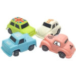 Xe Ô Tô Trang Trí Bánh Màu Pastel (4 cái) - Ảnh 2