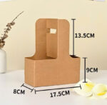 Hộp 2 Ngăn Cắm Hoa Đựng Trà - Ảnh 4