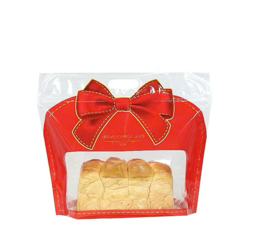 tui zip no do size nho 1 Túi Zip Nơ Đỏ Size Nhỏ - Ảnh 2