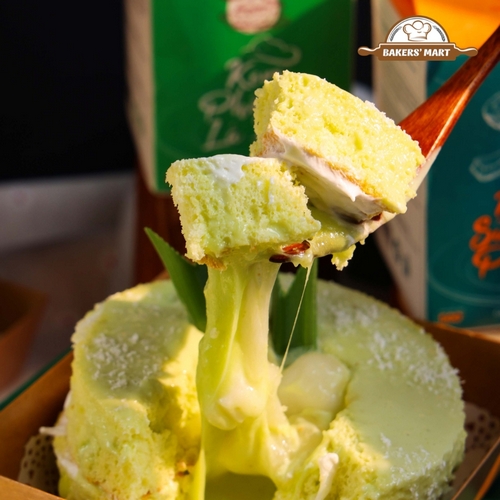 Hút mắt với Bông Lan Mochi Cốm Kéo Sợi