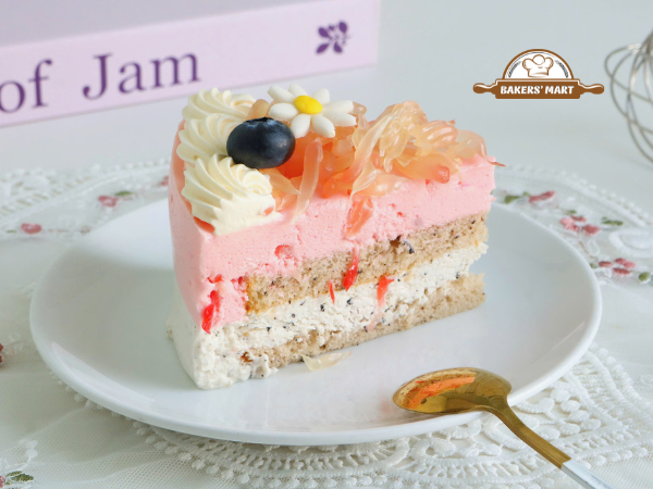 Làm bánh Mousse Bưởi Hồng