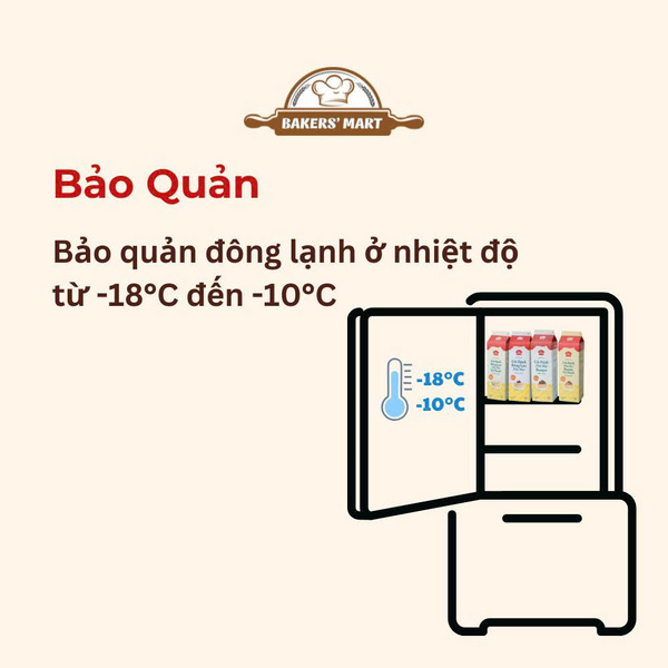Bỏ túi cách bảo quản Cốt Bánh Đông Lạnh Nhất Hương