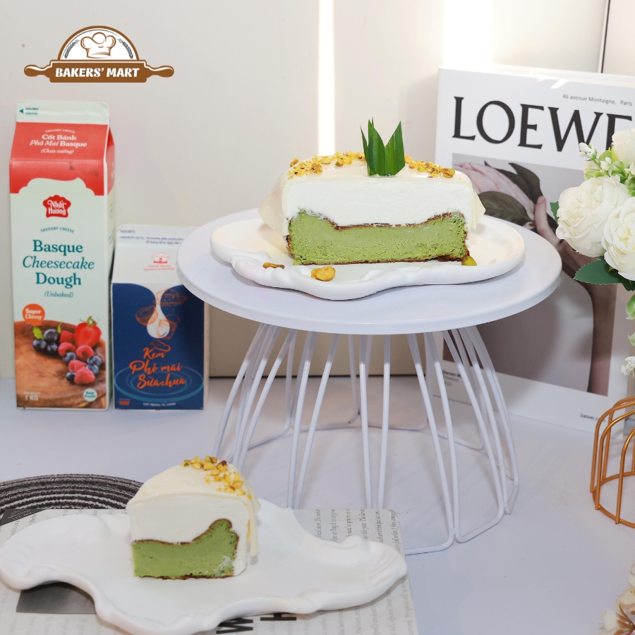 Cách làm Basque Jelly Cheesecake – Phô Mai Cháy Phủ Thạch
