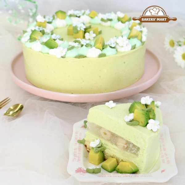 Mousse Bơ: Sắc xanh tươi mát, hương vị béo thơm