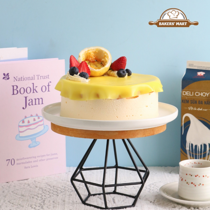 Khám phá ngay Passion Fruit Jelly Mousse – Bánh thạch phủ độc đáo