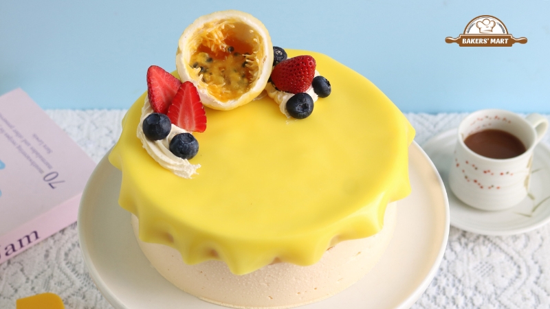 Passion Fruit Jelly Mousse