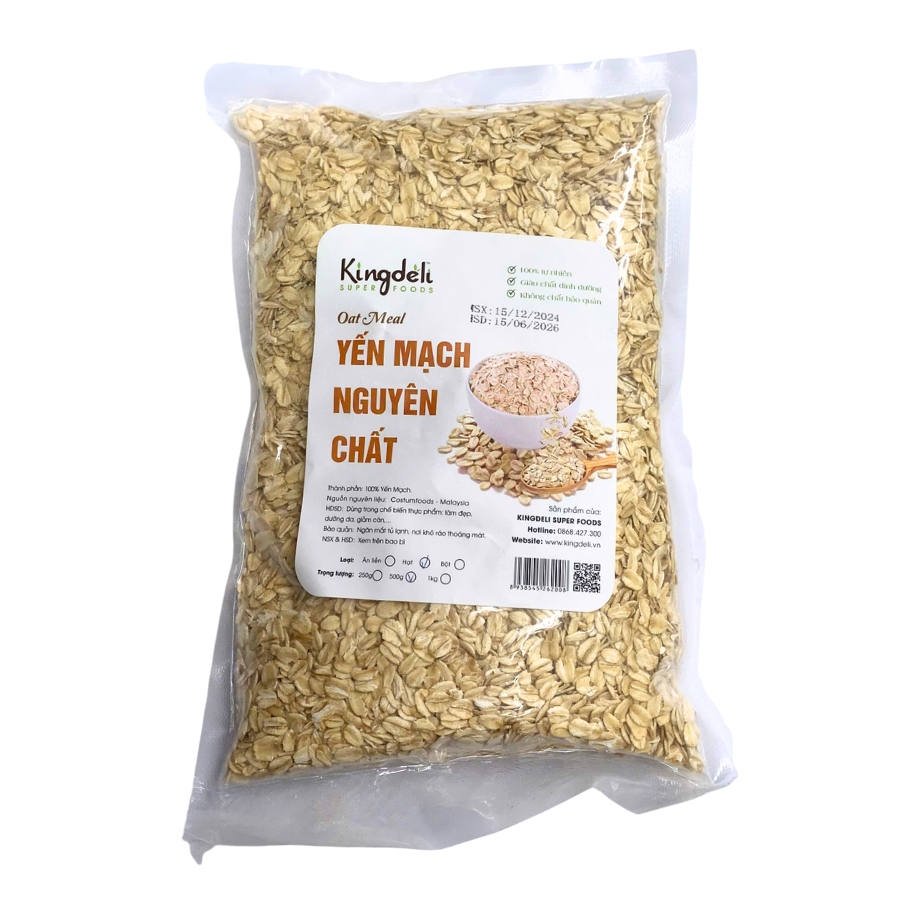 yen-mach-hat Yến Mạch Hạt Kingdeli (500g) - Ảnh 1