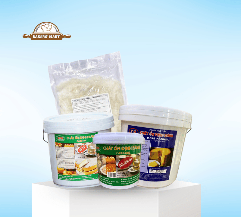 chat on dinh sp trong lam banh 1 2 Chất ổn định SP - Bí quyết để cốt bánh bông lan xốp mềm, bông xốp