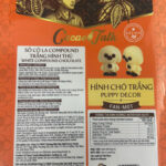 Sô Cô La Compound Hình Chó Trắng Fan-M01(500gr)