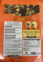 Sô Cô La Compound Hình Chó Trắng Fan-M01(500gr)