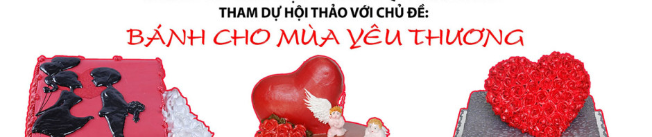 Thư mời hội thảo làm bánh : "Bánh Cho Mùa Yêu Thương".